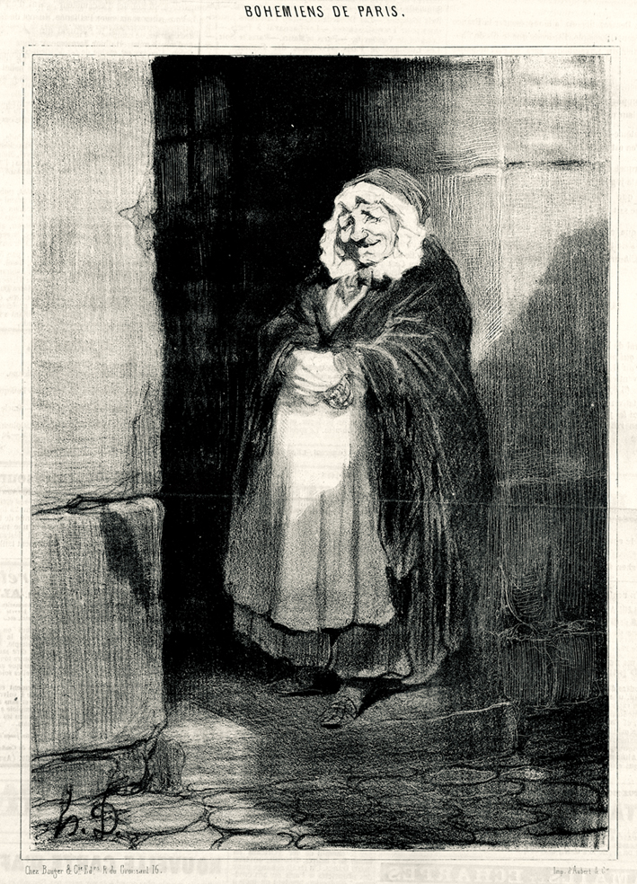  奥诺雷·杜米埃 Honore Daumier ——步行者